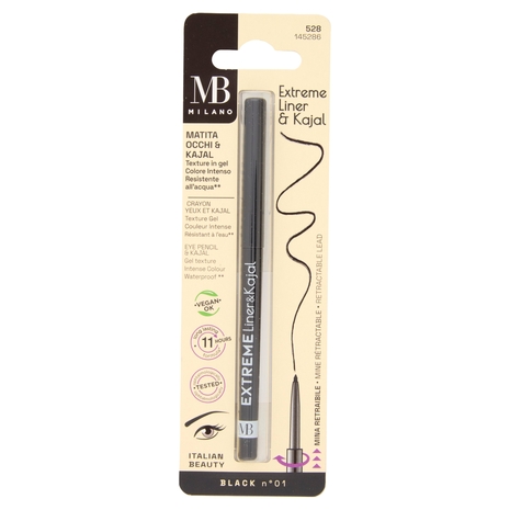 MB Milano Extreme Liner & Kajal Matita Occhi & Kajal Black N° 01